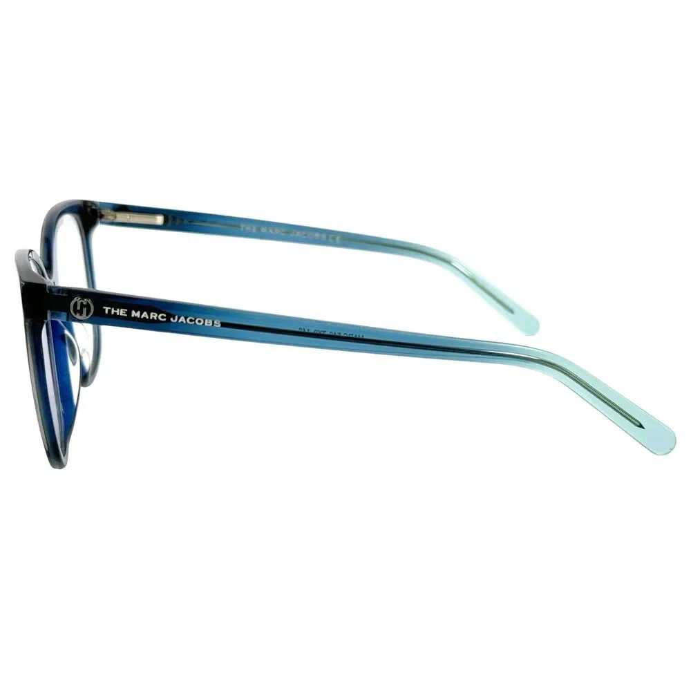 Marc Jacobs Marc 540 Womens Plastic Eyeglass Frame ZX9 Blue Azure 53-17